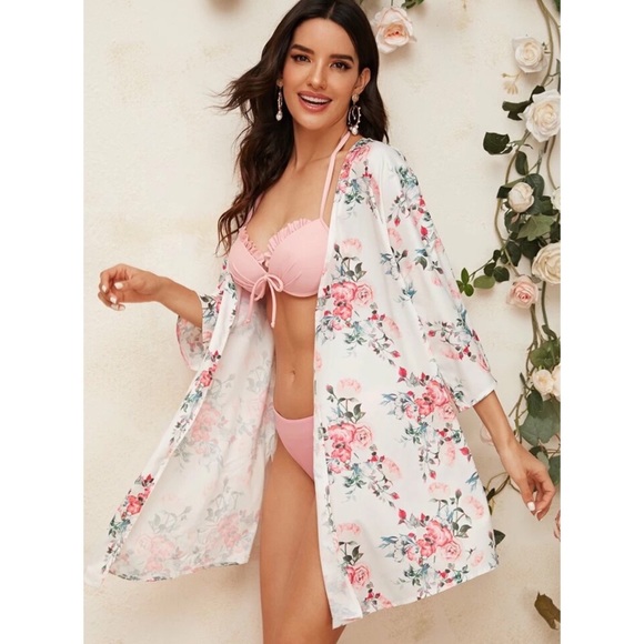 ❤️HOST PICK❤️Boho Floral Kimono - Picture 5 of 5